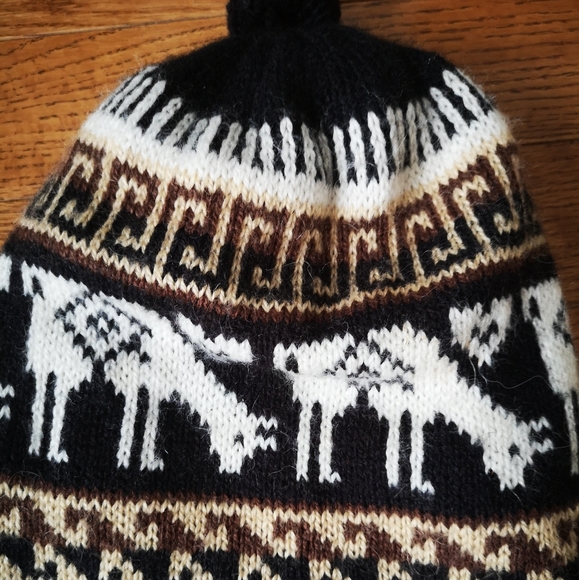 ✨2/20 Reversible Peruvian Alpaca Toque! - Picture 2 of 6